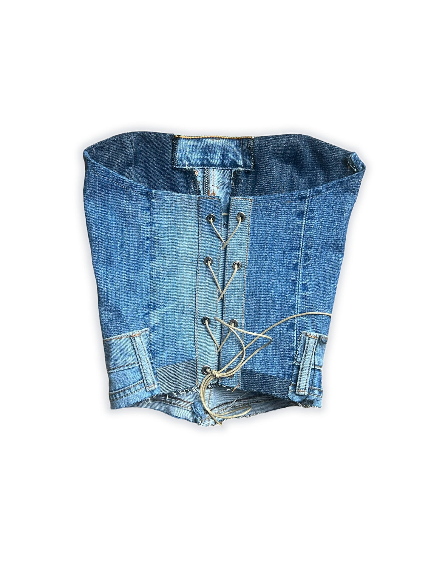 DENIM CORSET