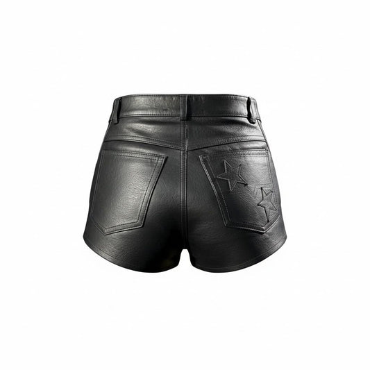 LEATHER  SHORT
